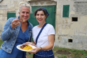 Sigrid Weiß und Maria Busch Genuss Burgenland Sterz Festival